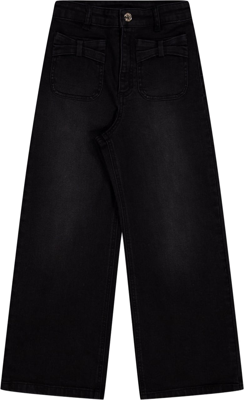 Twin-set Twinset Kinder Meisjes Jeans In Zwart Zwart
