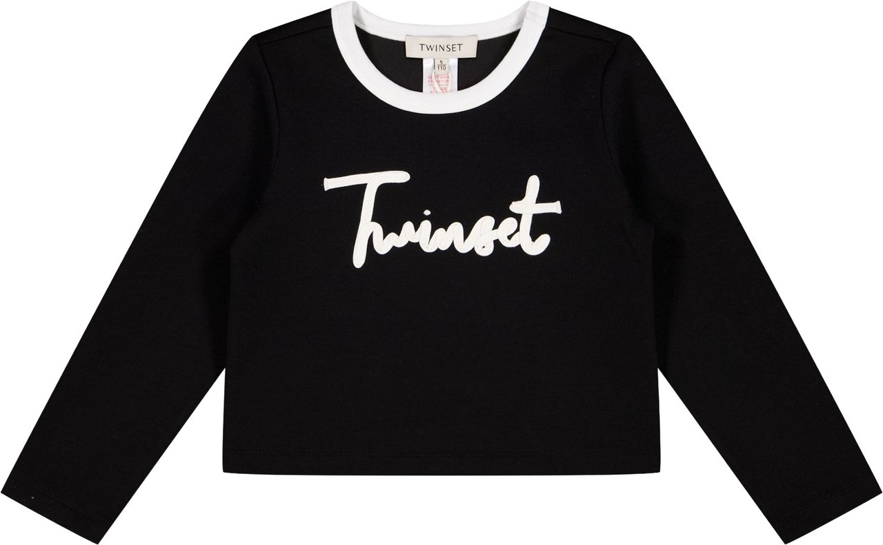 Twin-set Twinset Kinder Meisjes Trui In Zwart Zwart