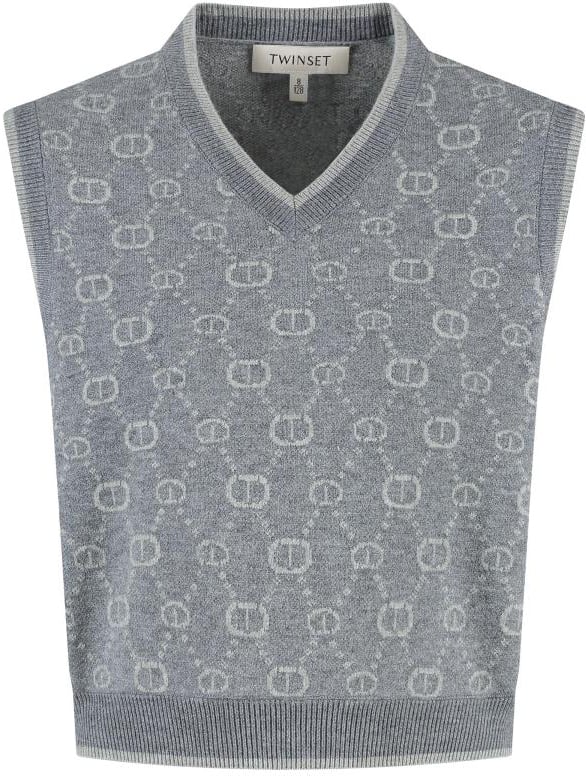 Twin-set Gilet Grijs