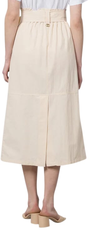 Twin-set Skirts Parchment Beige