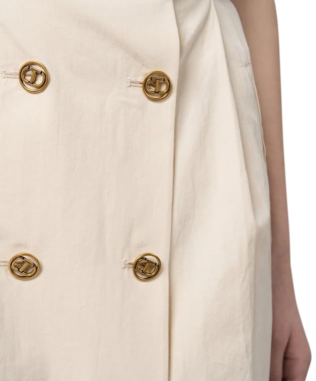 Twin-set Skirts Parchment Beige