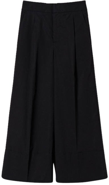 Twin-set Trousers Black Zwart