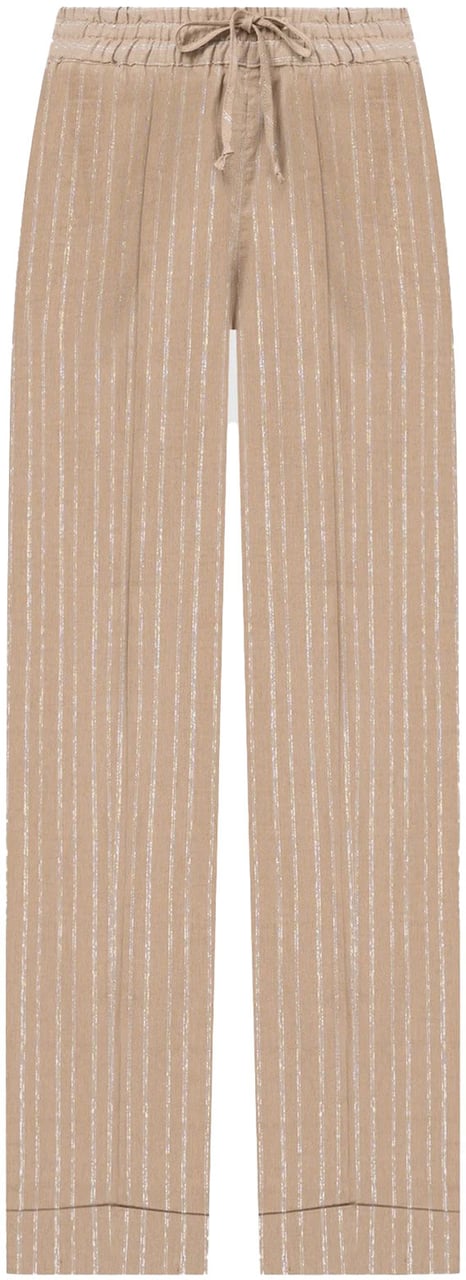 Twin-set Trousers Beige Beige