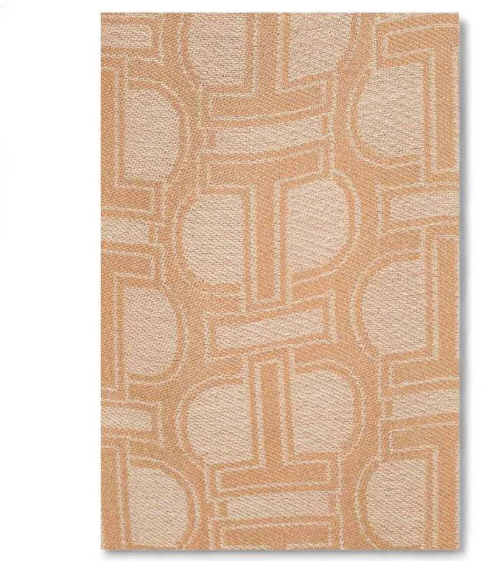 Twin-set Scarfs Brown Old White Bruin