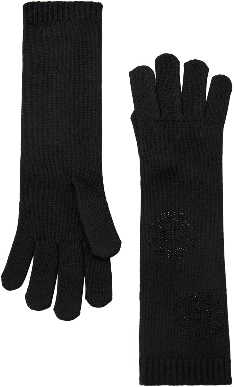 Twin-set Gloves Black Zwart