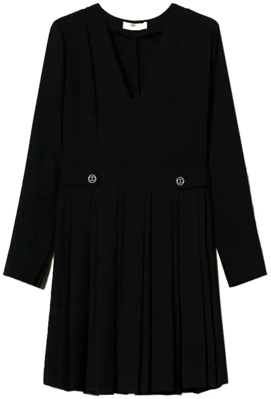 Twin-set Dress Black Zwart