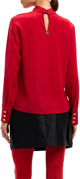 Twin-set Shirt Red Rood
