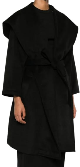 Twin-set Coats Black Zwart