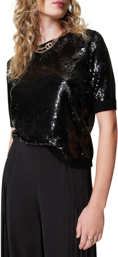 Twin-set Shirts Black Zwart