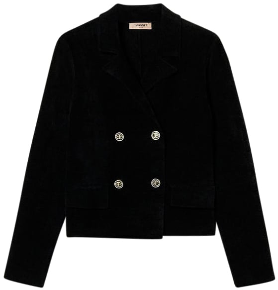 Twin-set Jackets Black Zwart