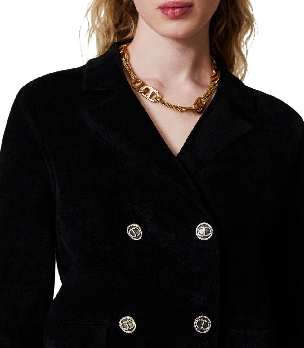 Twin-set Jackets Black Zwart