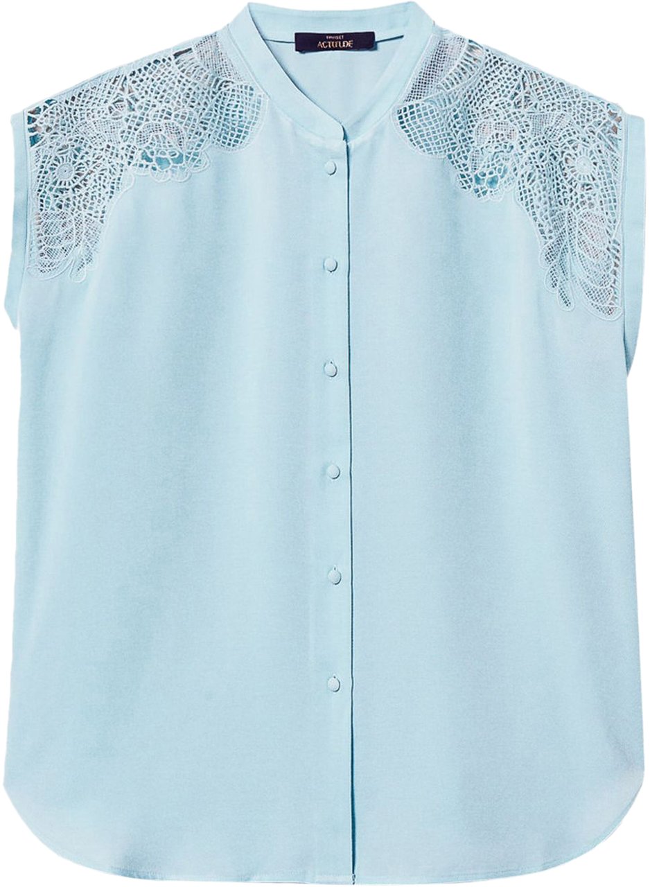 Twin-set Shirts Blue Blauw