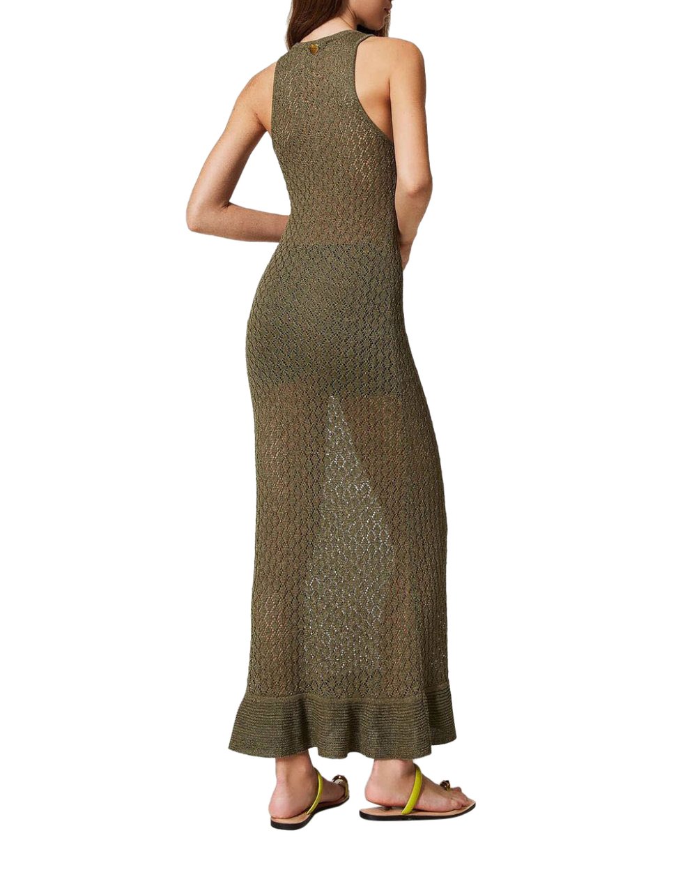 Twin-set Dresses Green Groen