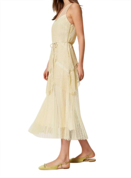 Twin-set Dresses Yellow Geel