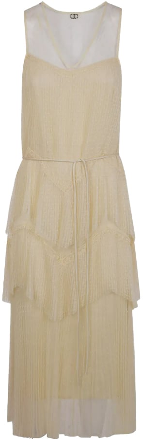 Twin-set Dresses Yellow Geel