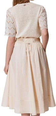 Twin-set Twin-set Gonne Pretty Pink Roze