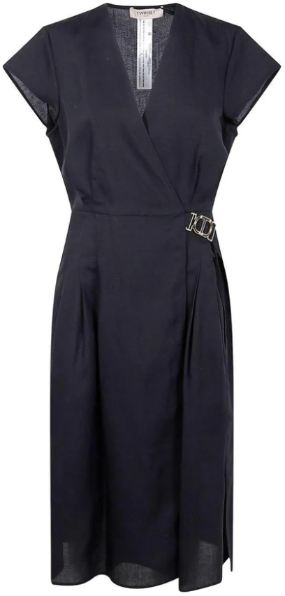 Twin-set Dresses Black Zwart