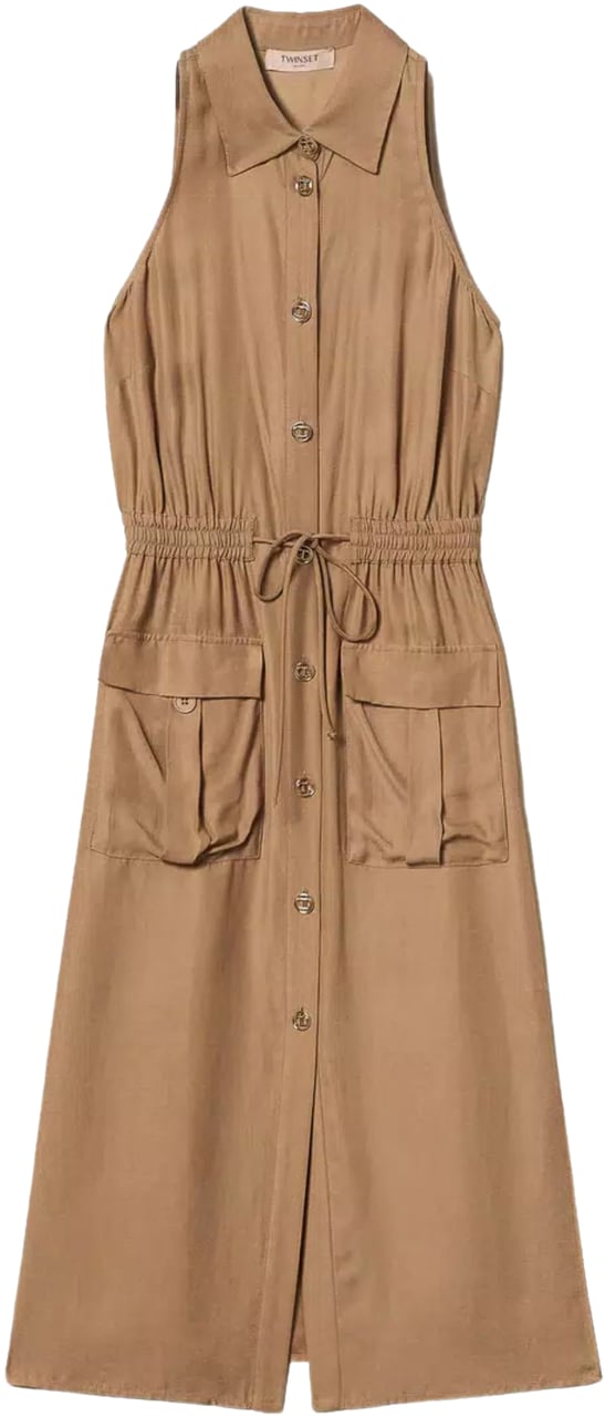 Twin-set Dresses Brown Bruin