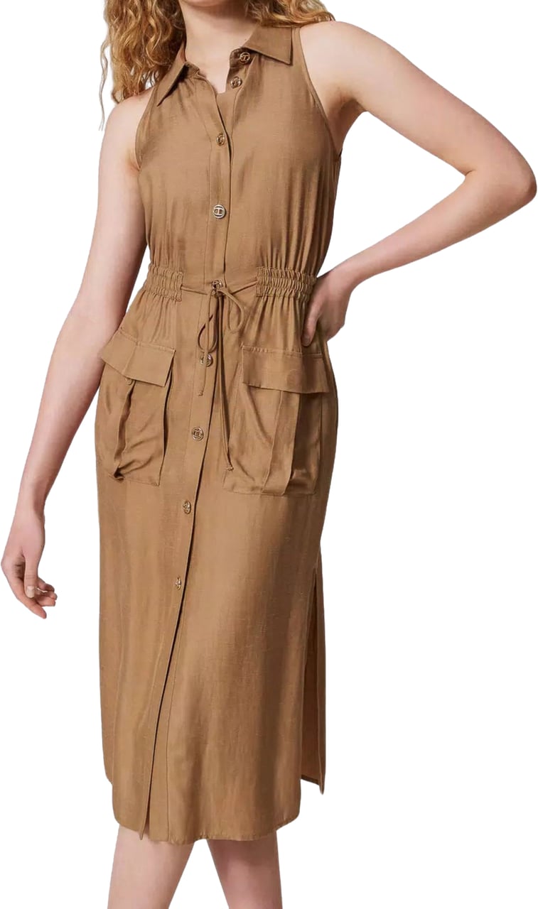 Twin-set Dresses Brown Bruin