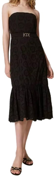 Twin-set Dresses Black Zwart