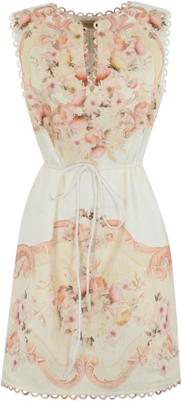 Twin-set Dresses Stflowers Tapestry Dusty Divers