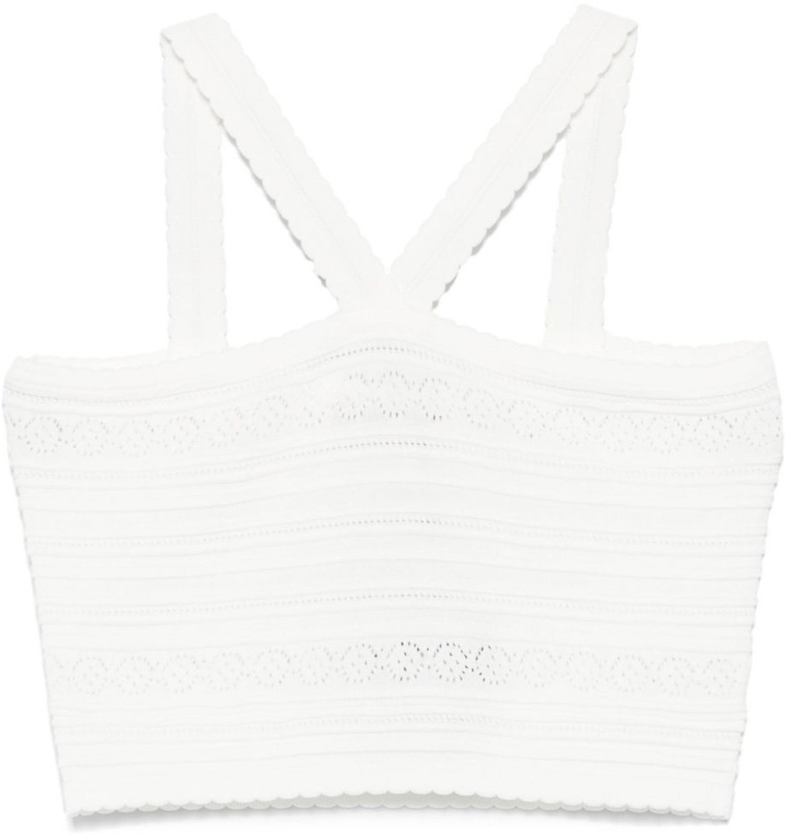 Twin-set Top White Wit