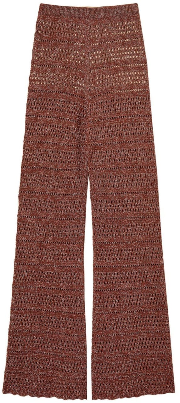 Twin-set Trousers Brown Bruin