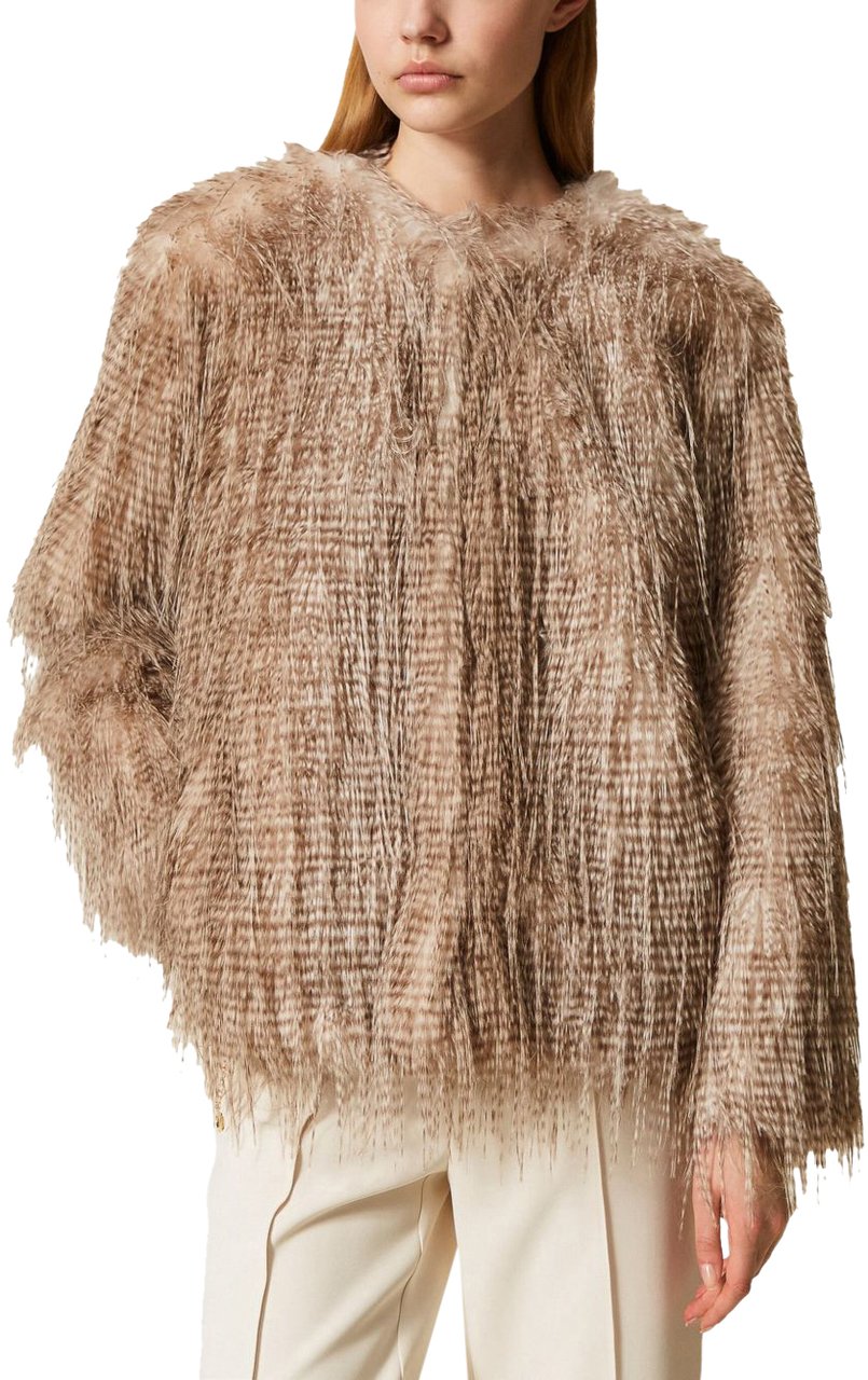 Twin-set Coats Beige Beige