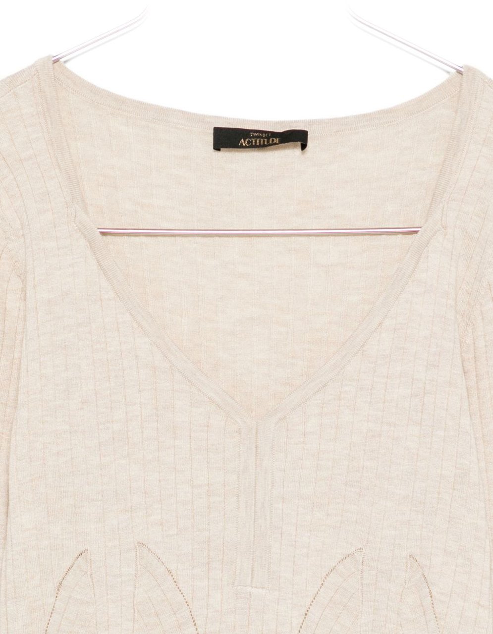 Twin-set Sweaters Beige Melange Beige