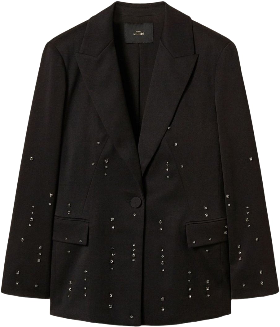 Twin-set Jackets Black Zwart