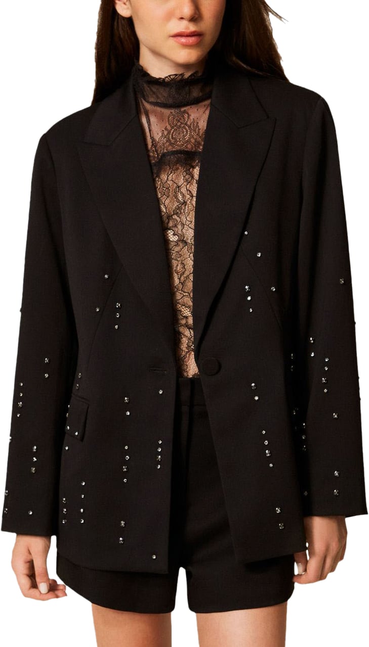 Twin-set Jackets Black Zwart