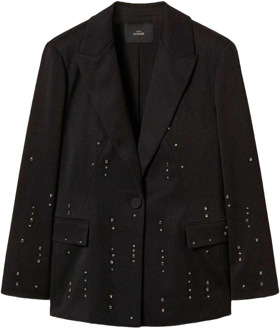 Twin-set Jackets Black Zwart