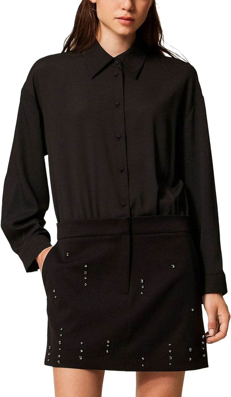 Twin-set Dresses Black Zwart