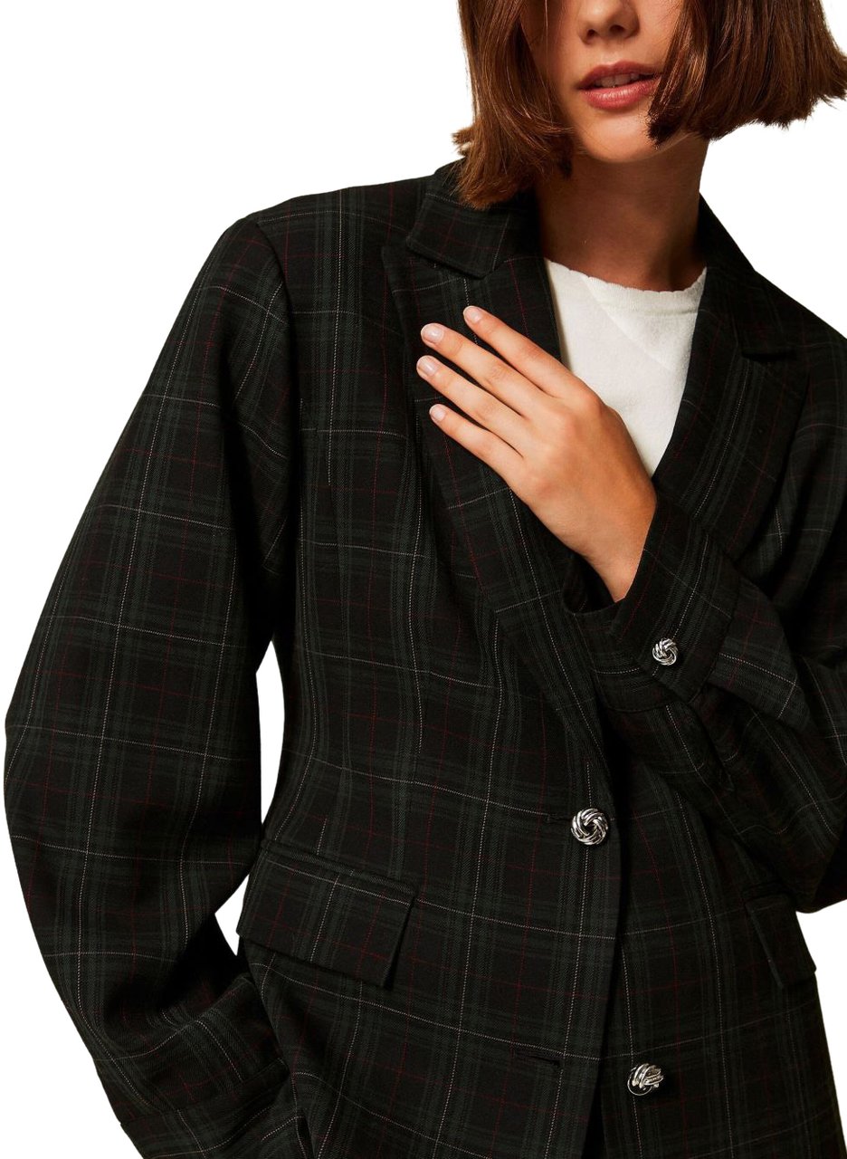 Twin-set Jackets Green Groen