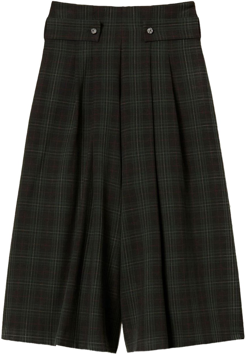 Twin-set Trousers Green Groen