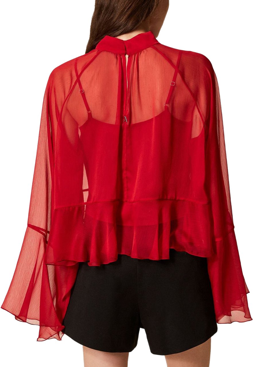 Twin-set Shirts Red Rood