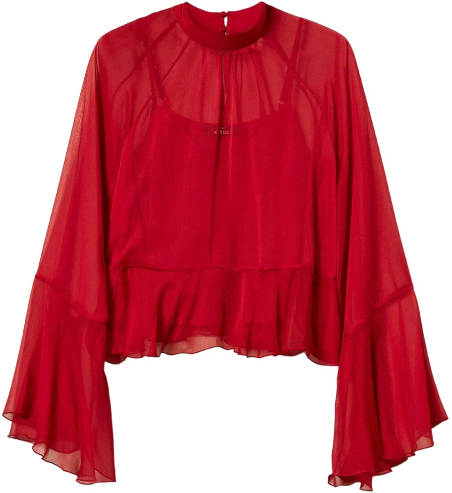 Twin-set Shirts Red Rood