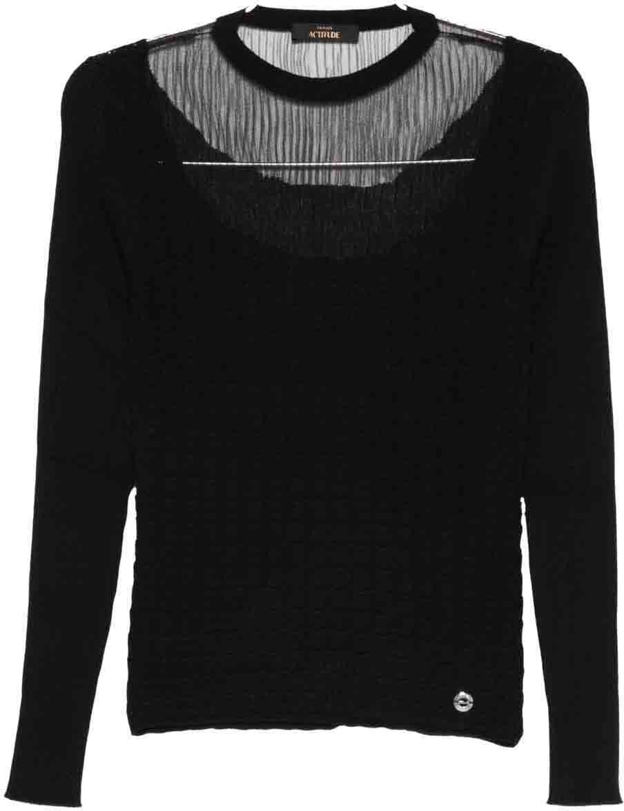 Twin-set Sweaters Black Zwart