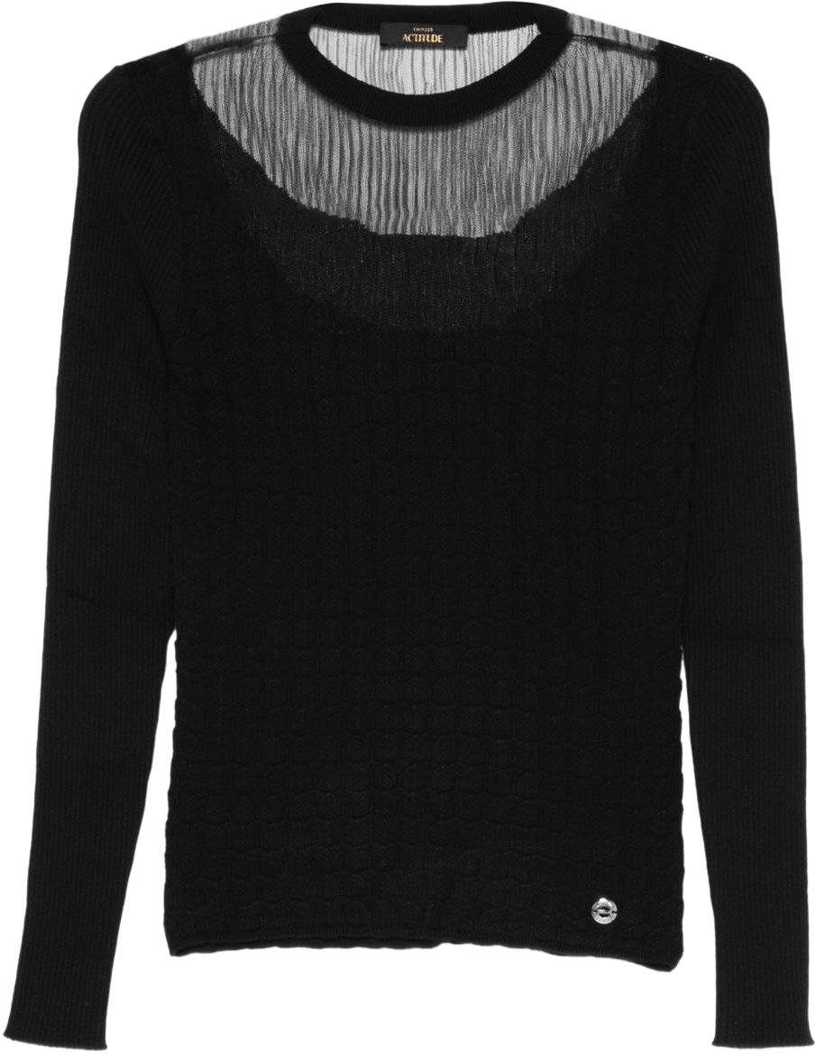 Twin-set Sweaters Black Zwart