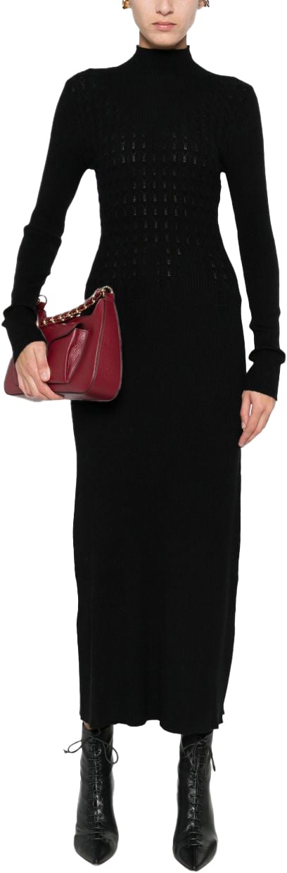 Twin-set Dresses Black Zwart