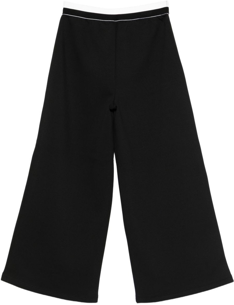 Twin-set Trousers Nerooff White Zwart