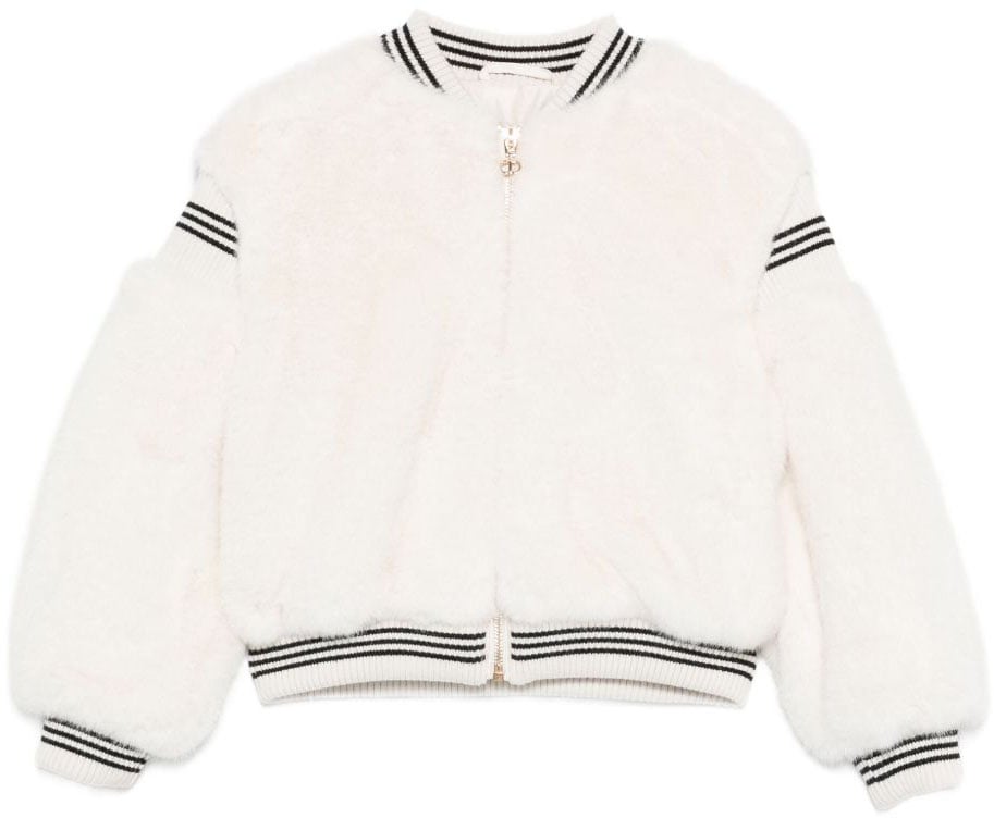 Twin-set Coats Milk Wit