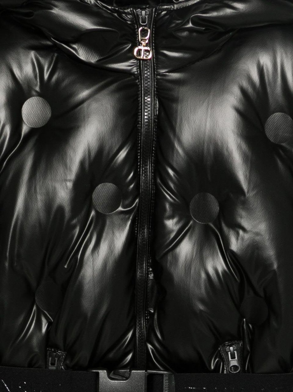 Twin-set Coats Black Zwart