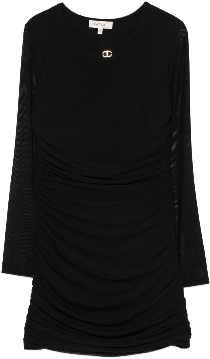 Twin-set Dresses Black Zwart