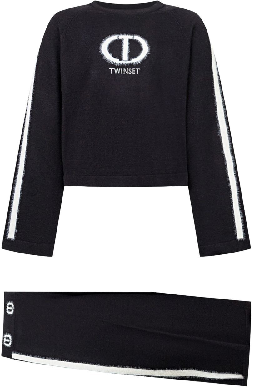 Twin-set Dresses Bic Nerooff White Zwart