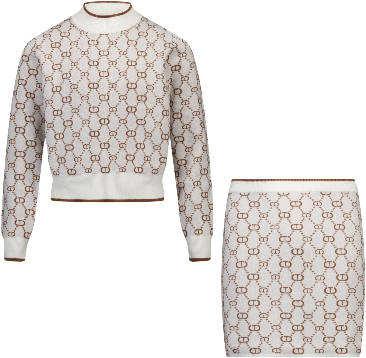 Twin-set Twinset Kinder Meisjes Setje In Beige Beige
