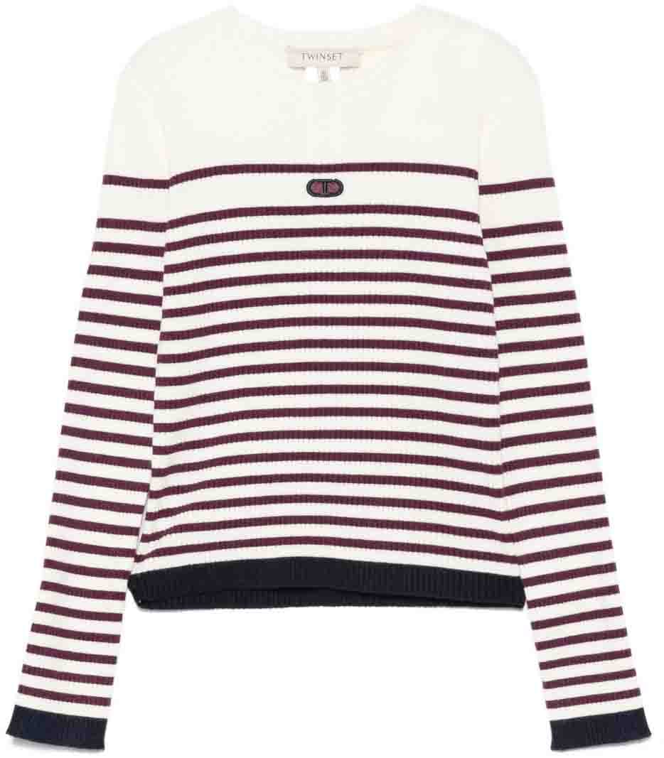 Twin-set Sweaters Papiroburgundy Rood