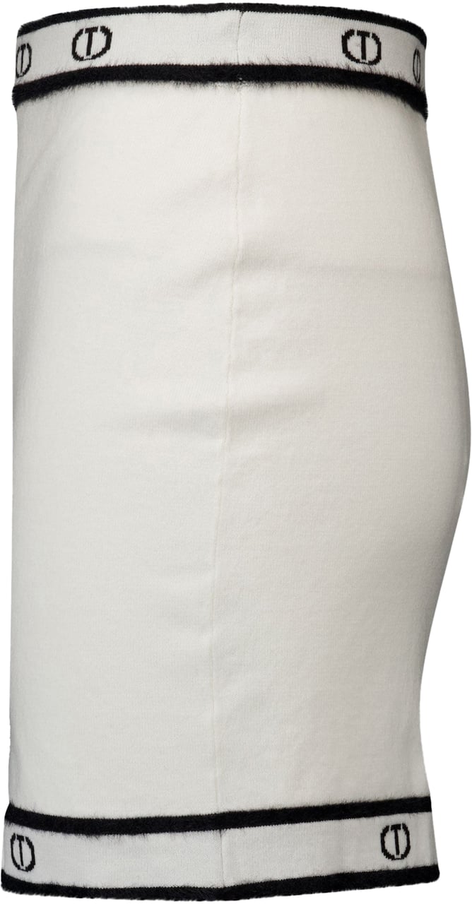 Twin-set Twinset Kinder Meisjes Rokje In Off White Wit