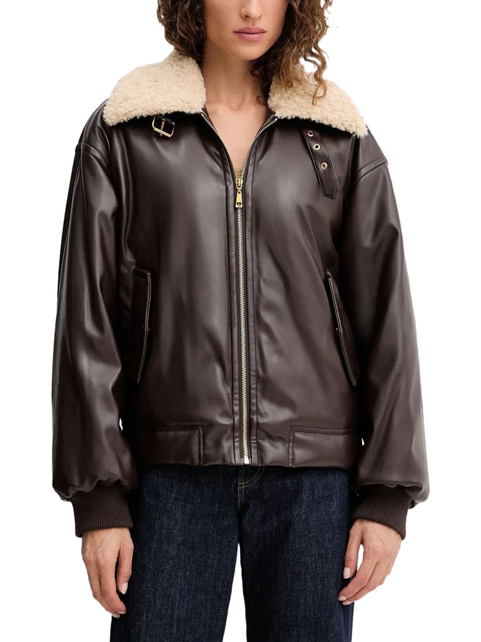 Twin-set Coats Black Chocolate Zwart