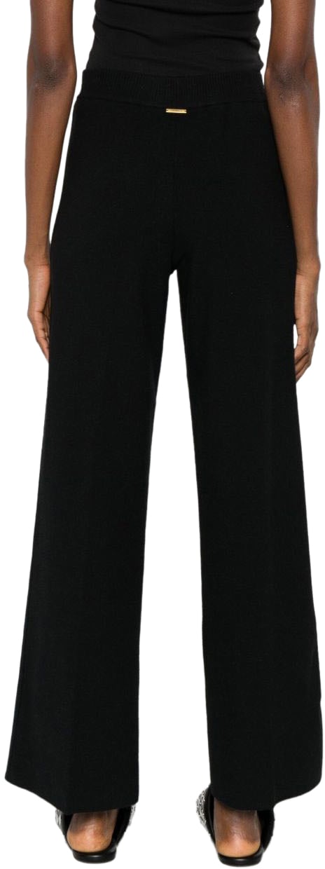 Twin-set Trousers Black Zwart
